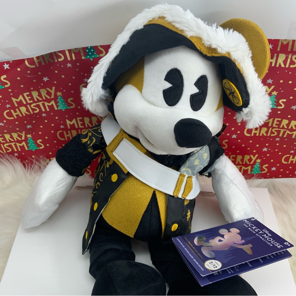 Disney world Parks 100 celebration Mickey Mouse Limited Edition Plush Teddy Bear